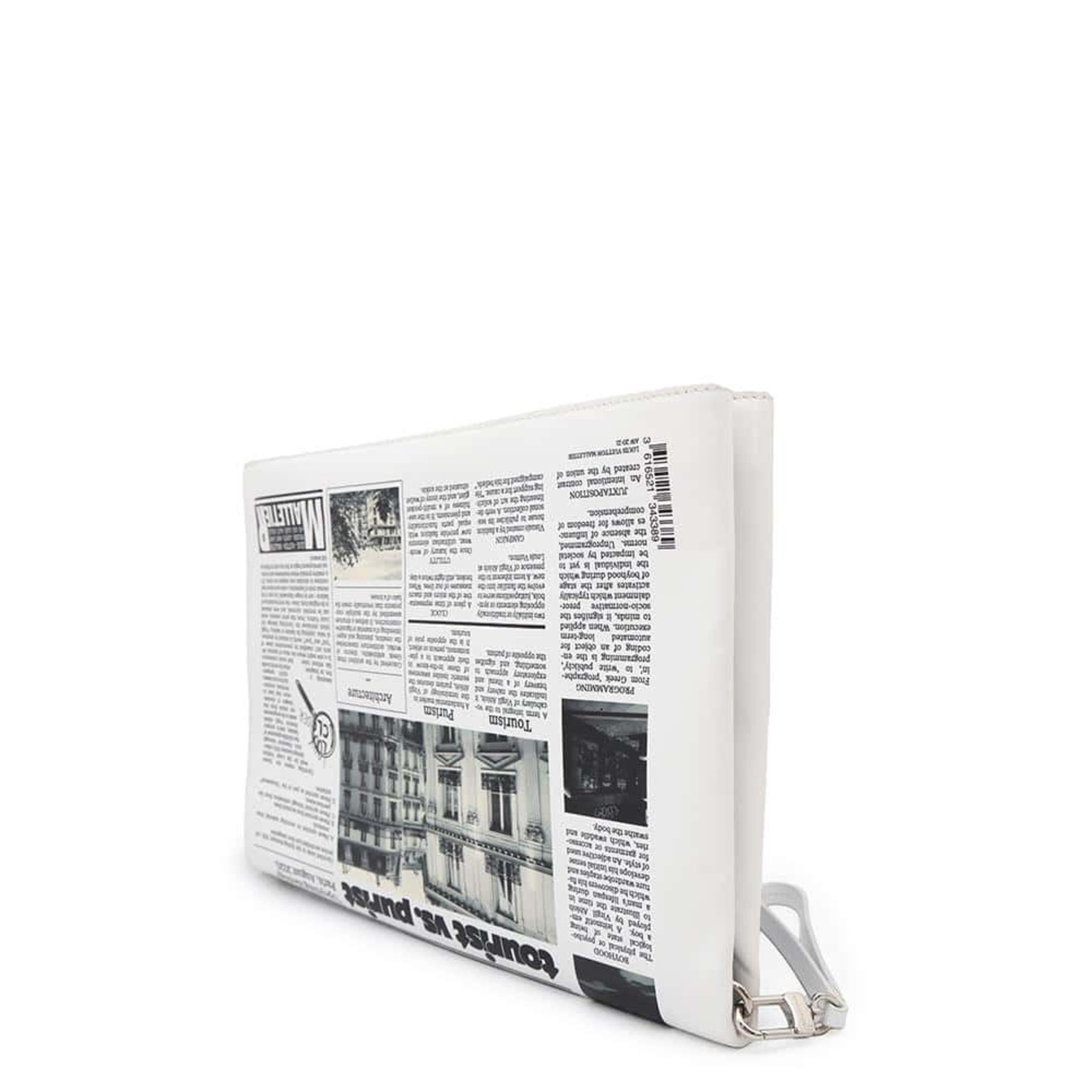 Leather Pochette with Dust Bag and Hand Strap