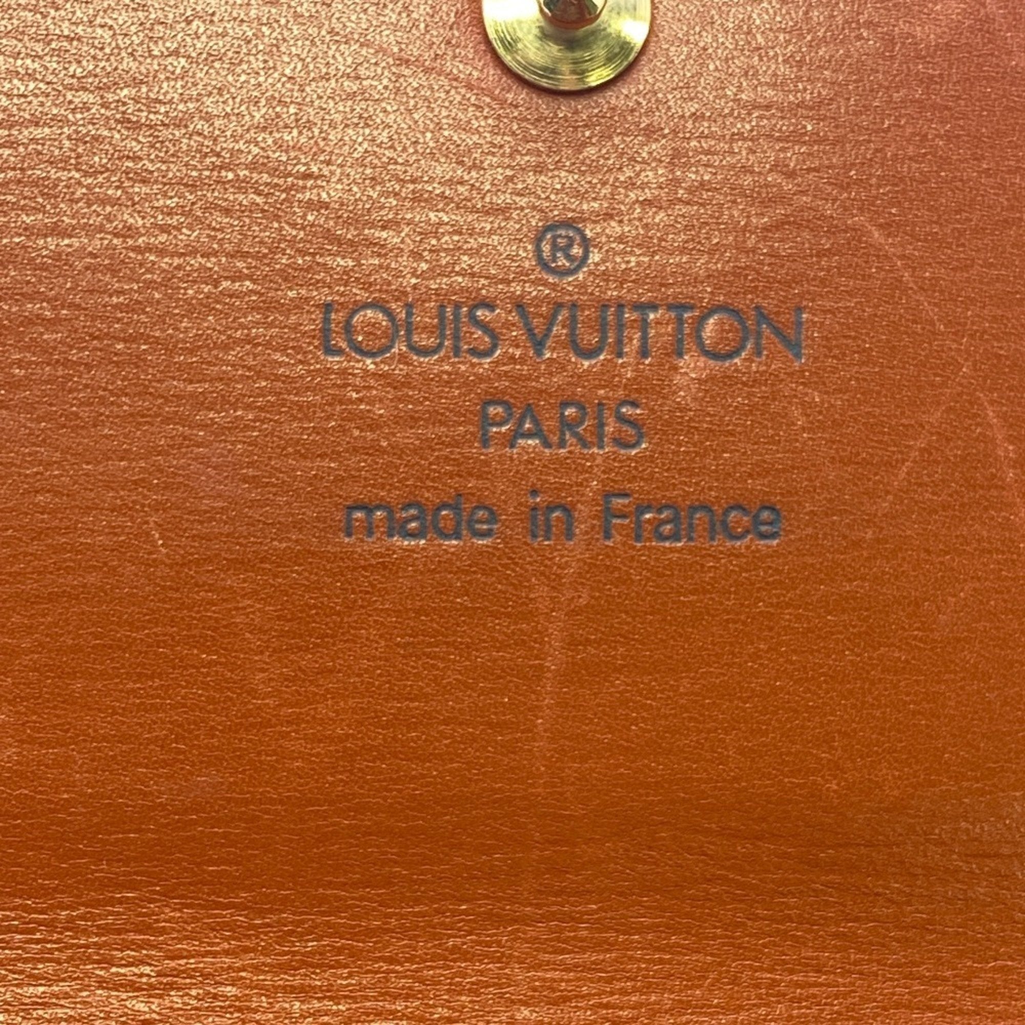 Luxury Leather Wallet with Box and Dust Bag