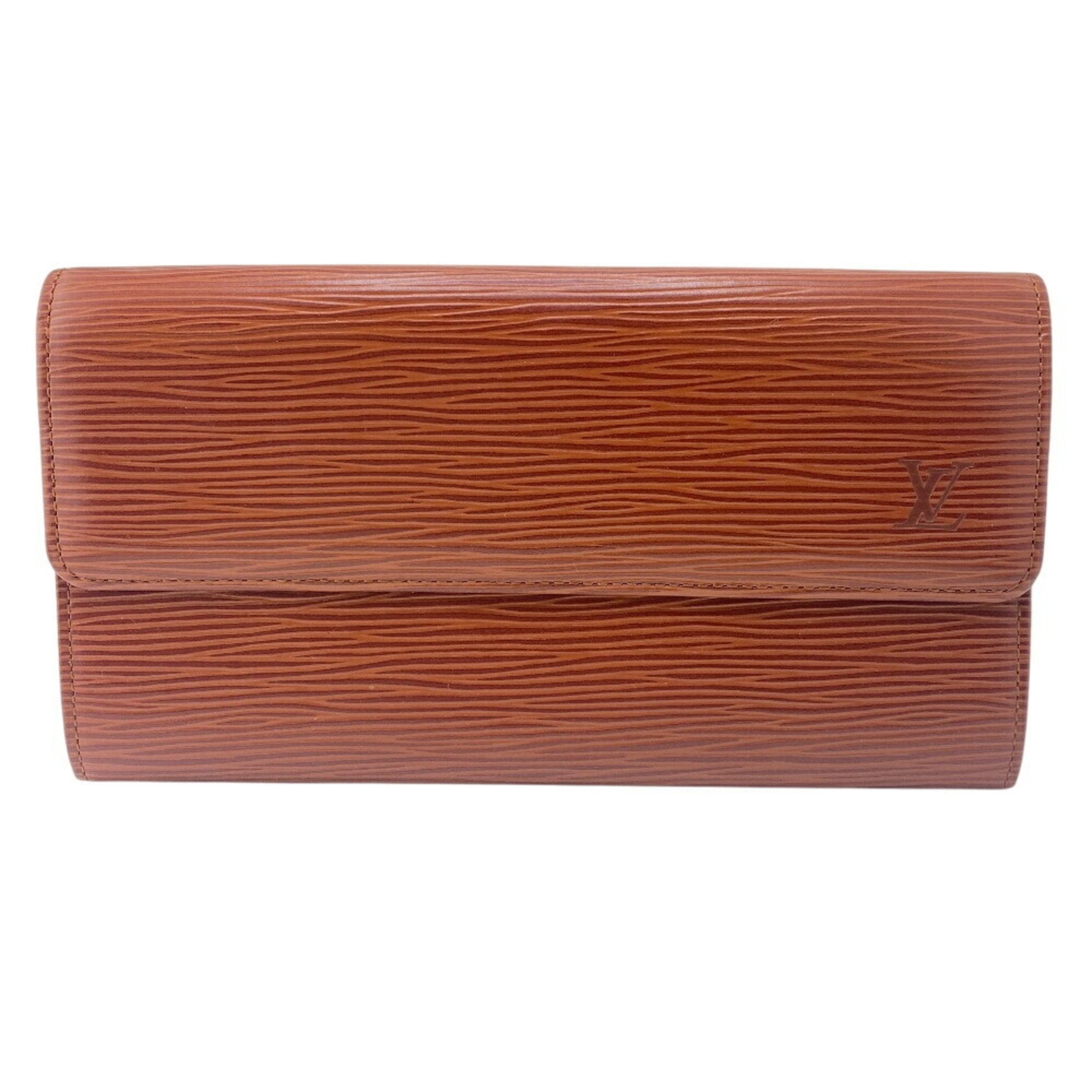 Luxury Leather Wallet with Box and Dust Bag
