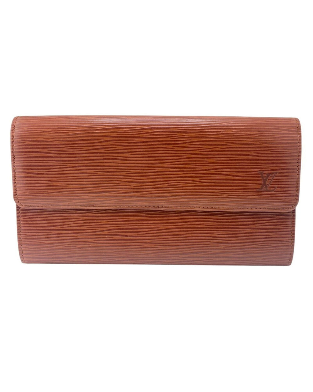 Luxury Leather Wallet with Box and Dust Bag