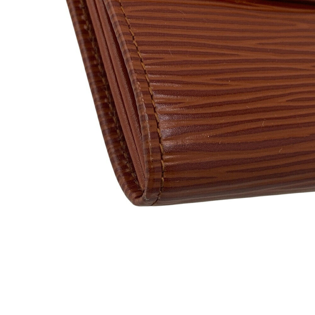 Luxury Leather Wallet with Box and Dust Bag