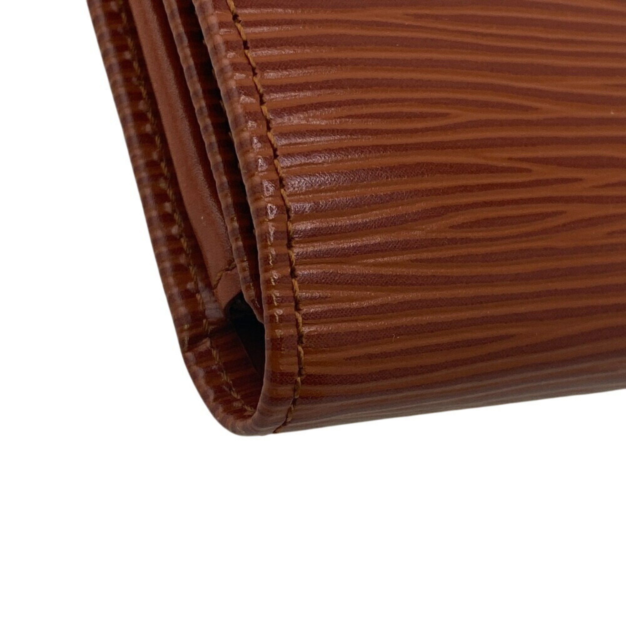 Luxury Leather Wallet with Box and Dust Bag