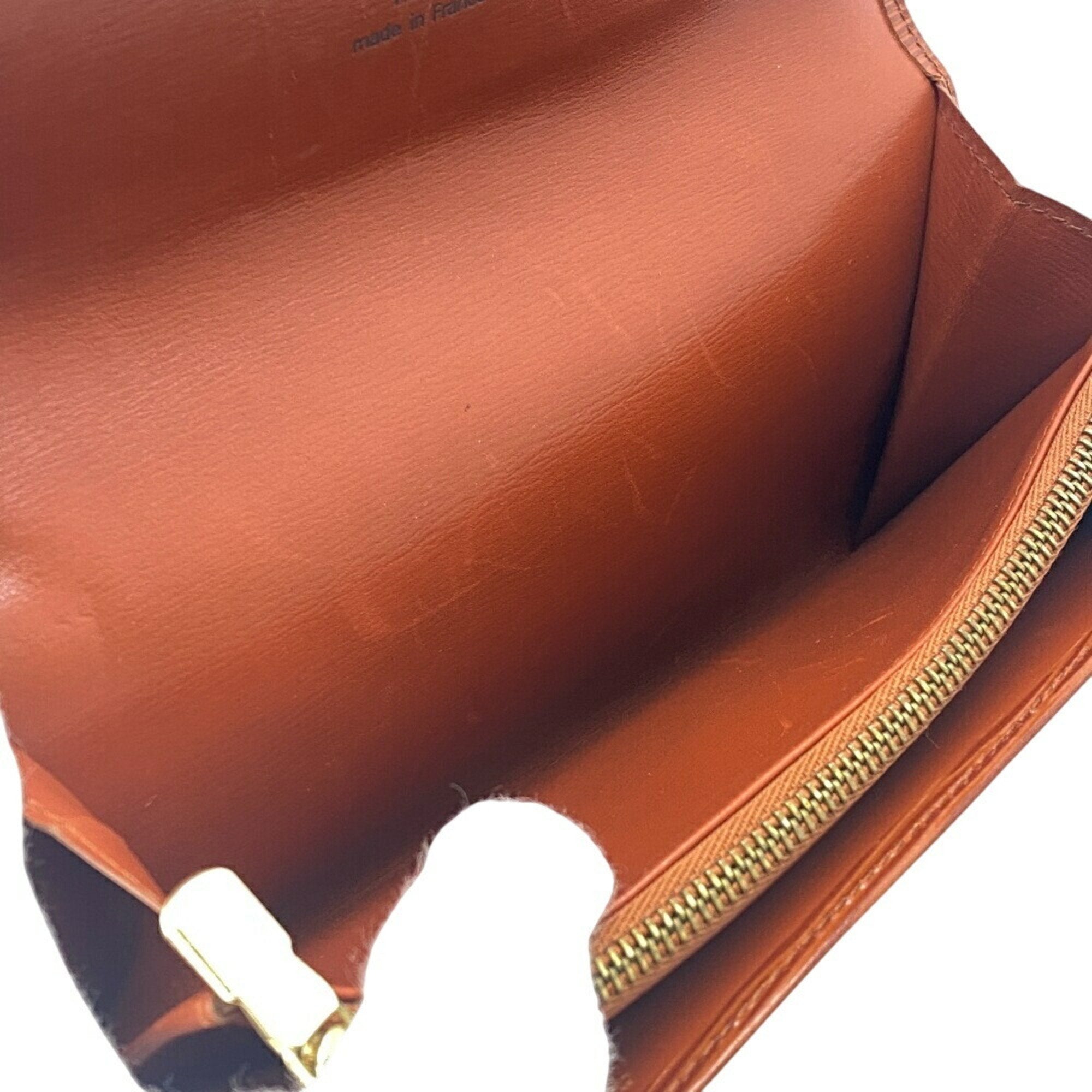 Luxury Leather Wallet with Box and Dust Bag
