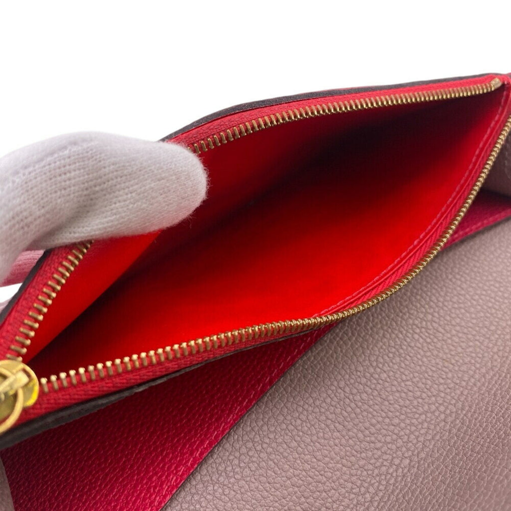 Emilie Leather Wallet with Dust Bag