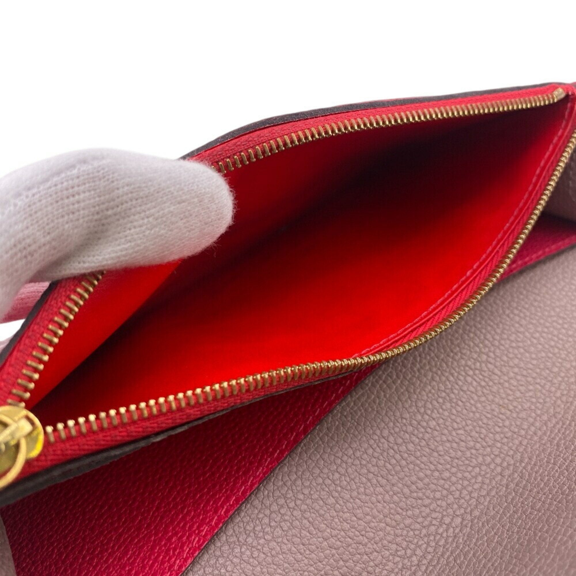 Emilie Leather Wallet with Dust Bag