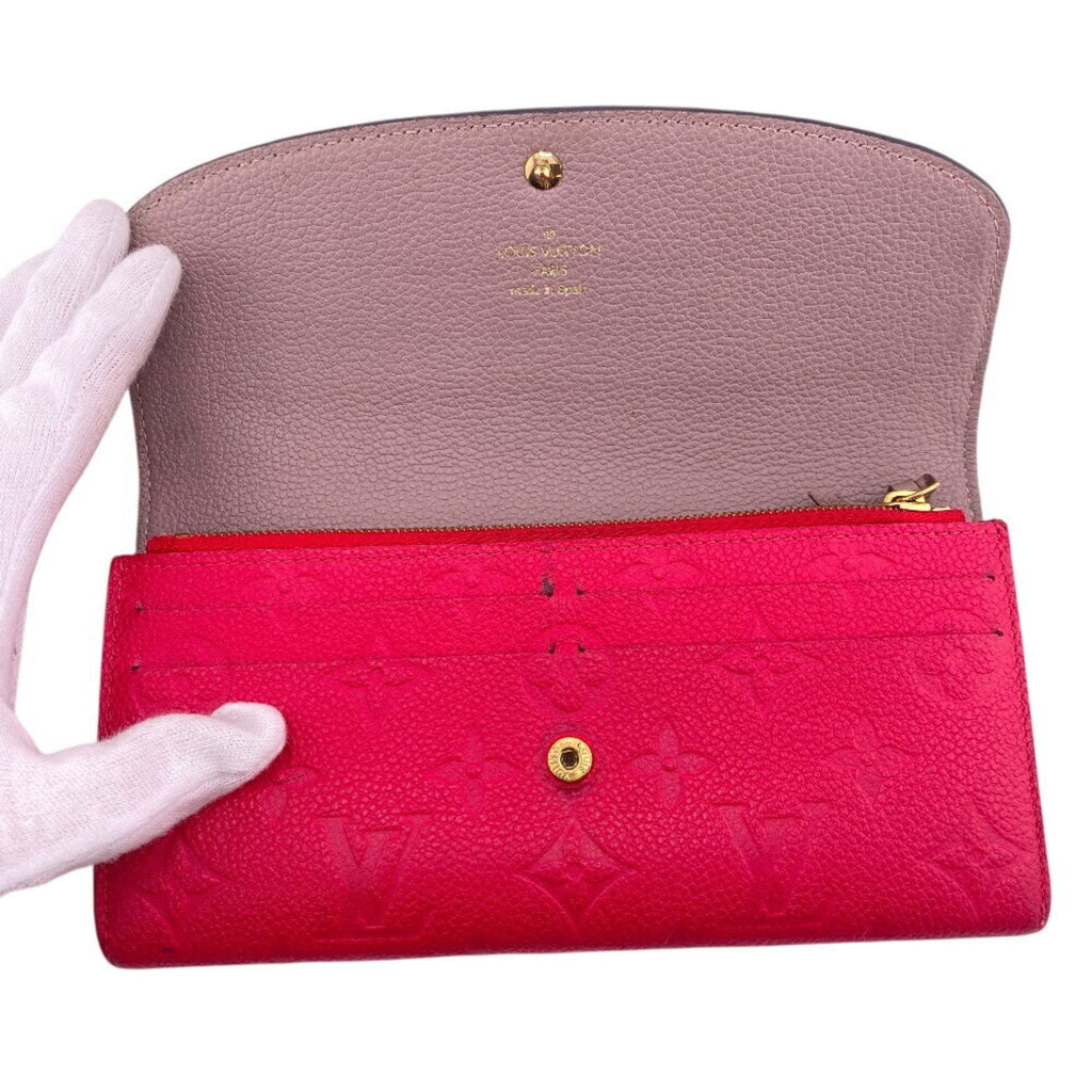 Emilie Leather Wallet with Dust Bag