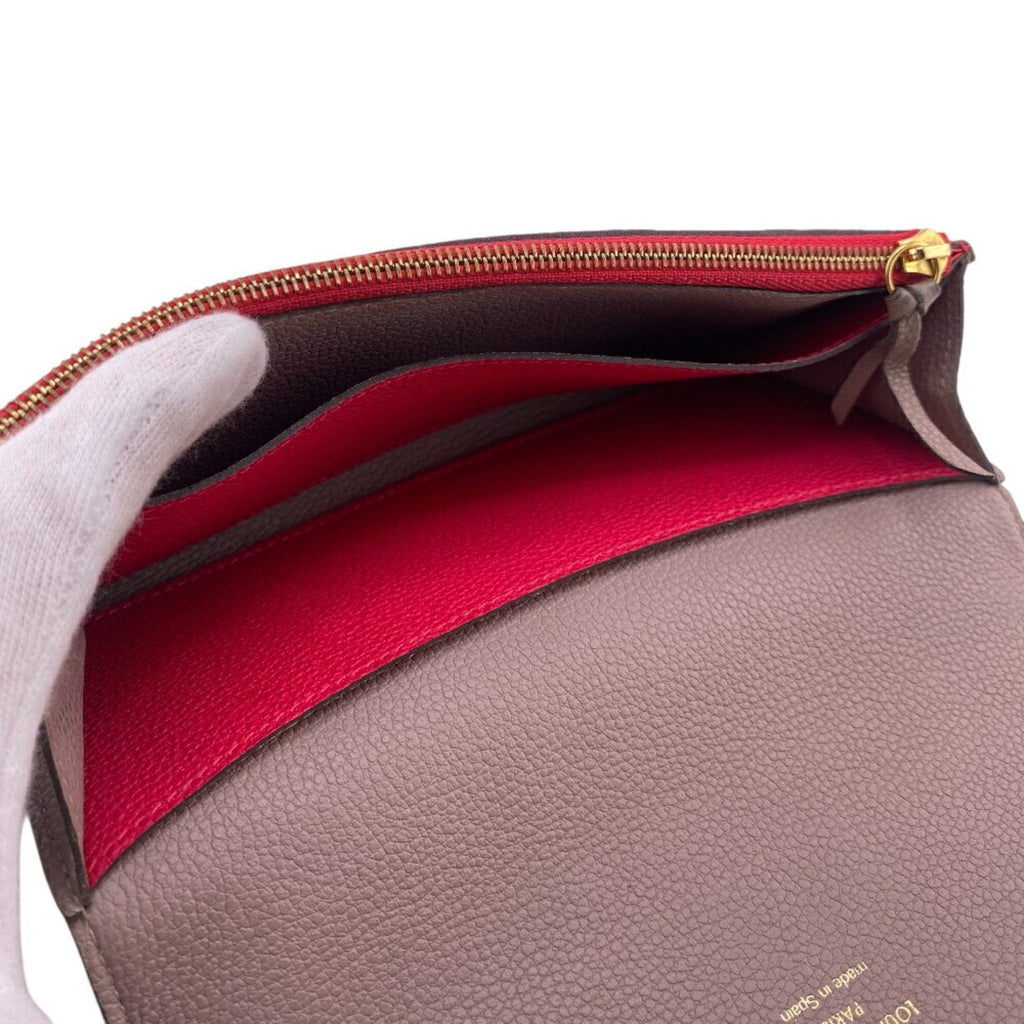 Emilie Leather Wallet with Dust Bag