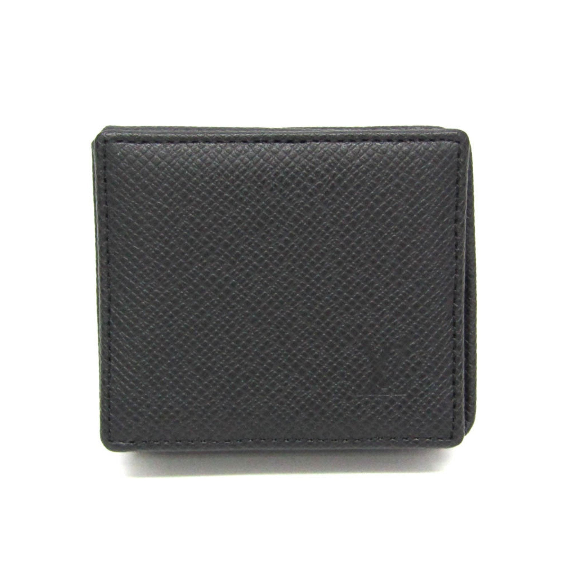 Leather Porte Monnaie Boite with Slight Scratches