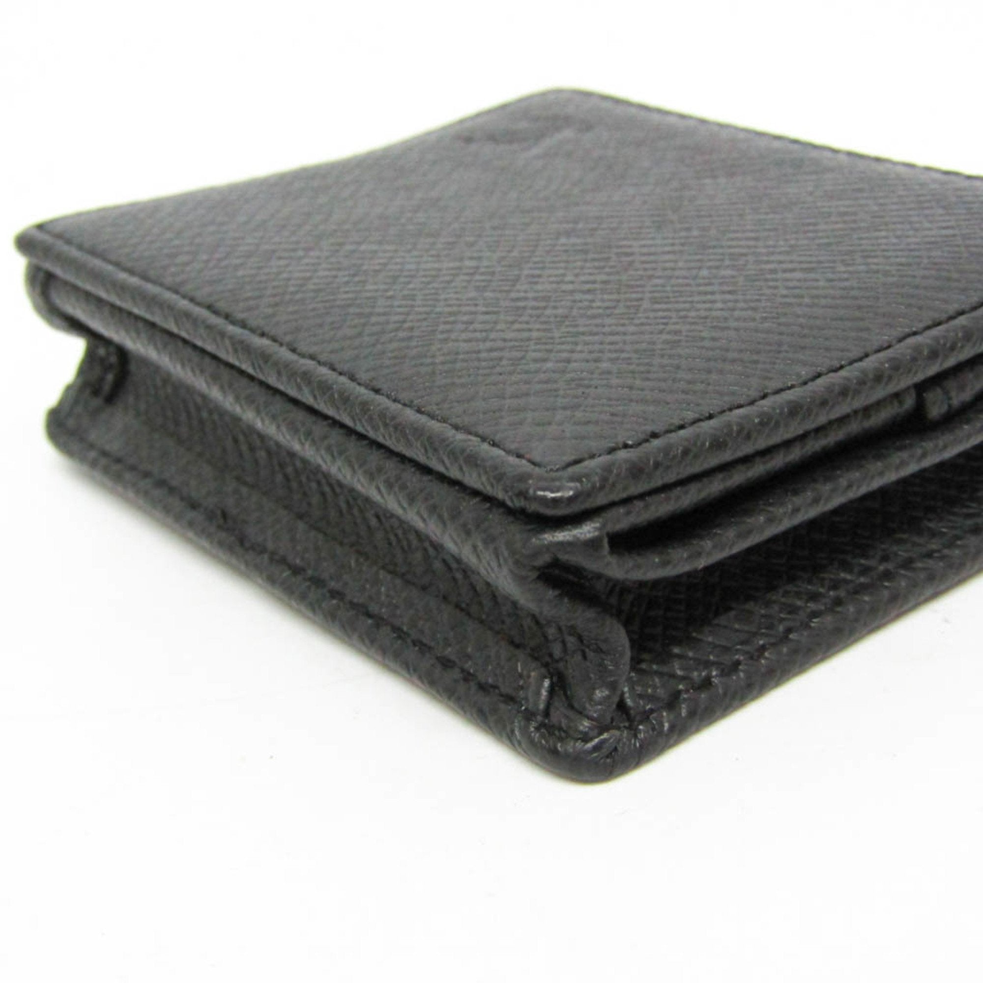 Leather Porte Monnaie Boite with Slight Scratches