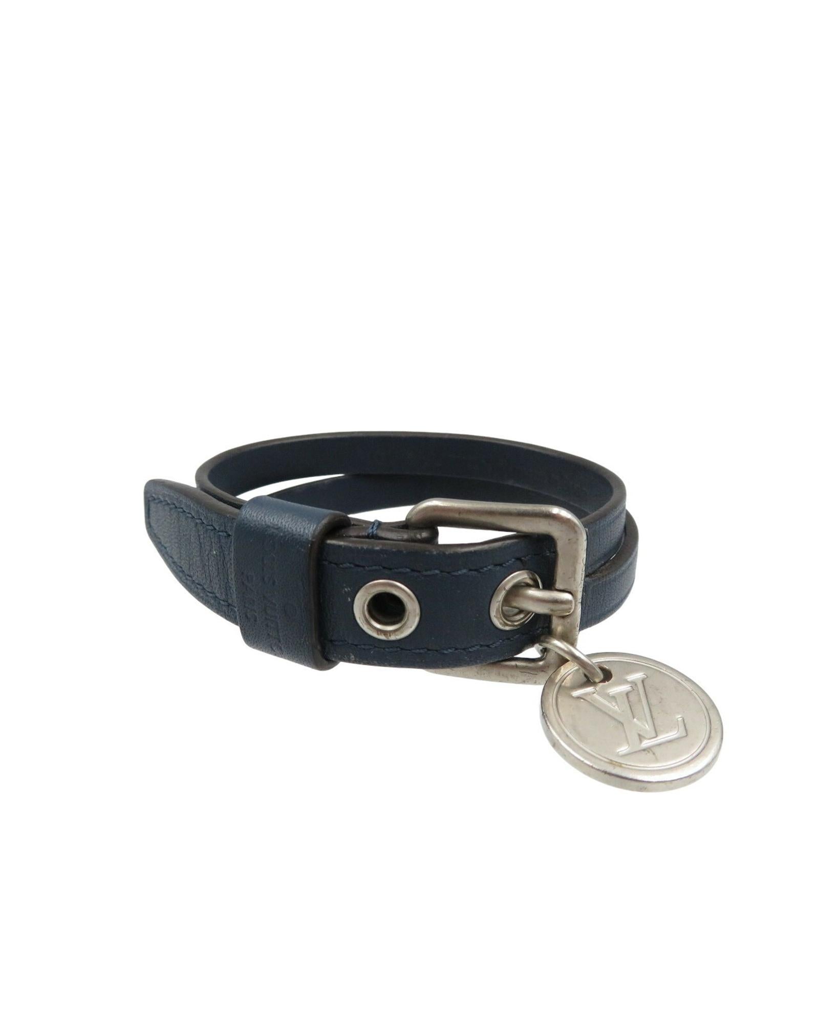Double Wrap Leather Bracelet