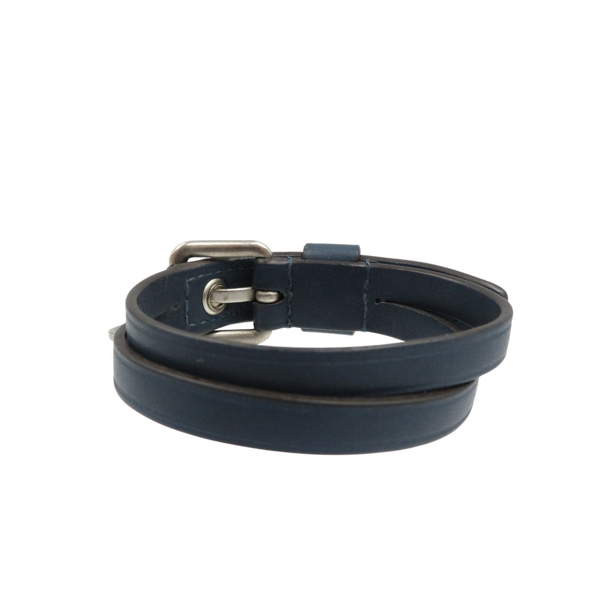 Double Wrap Leather Bracelet