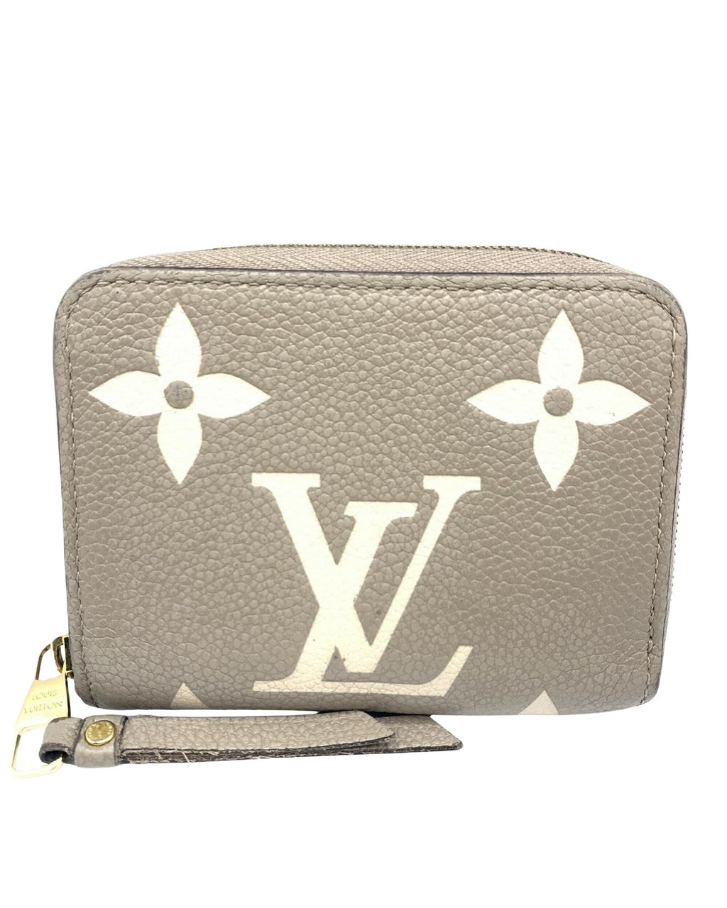 Zippy Canvas Coin Purse with Slight Scratches and Stains