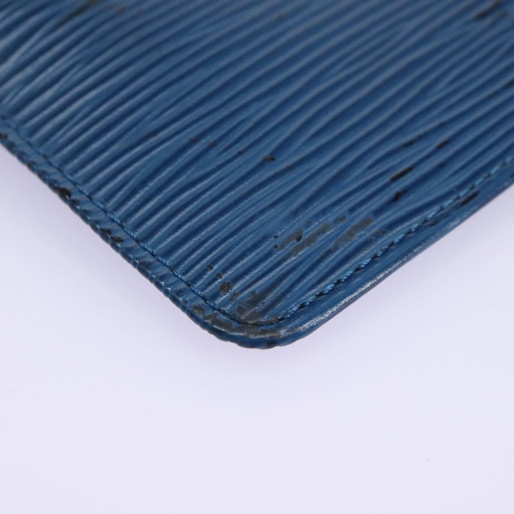 Epi Leather Zip Wallet Chain