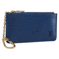 Epi Leather Zip Wallet Chain