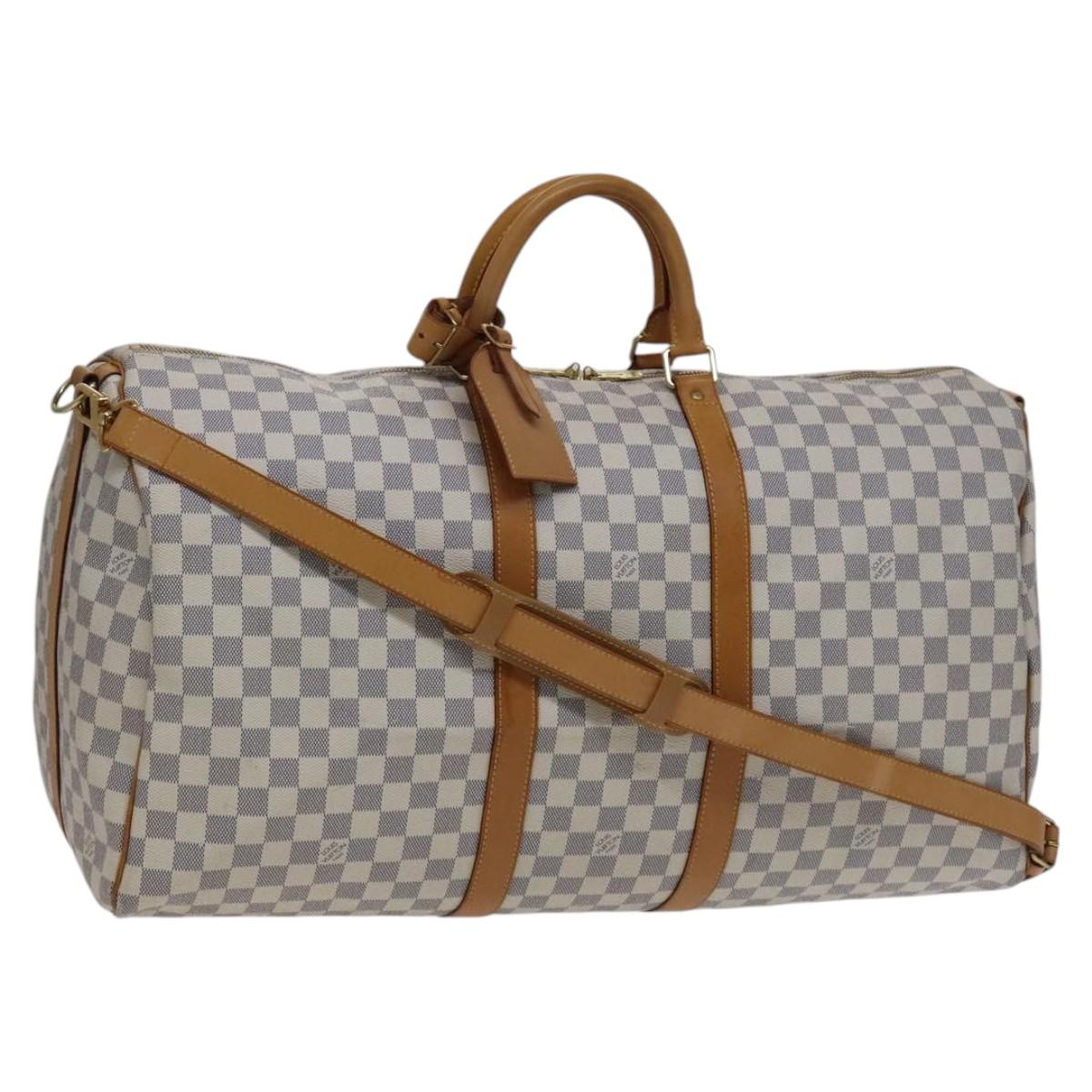 Keepall Bandoulire 55 Damier Azur Travel