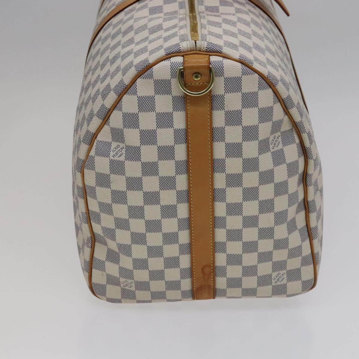 Keepall Bandoulire 55 Damier Azur Travel
