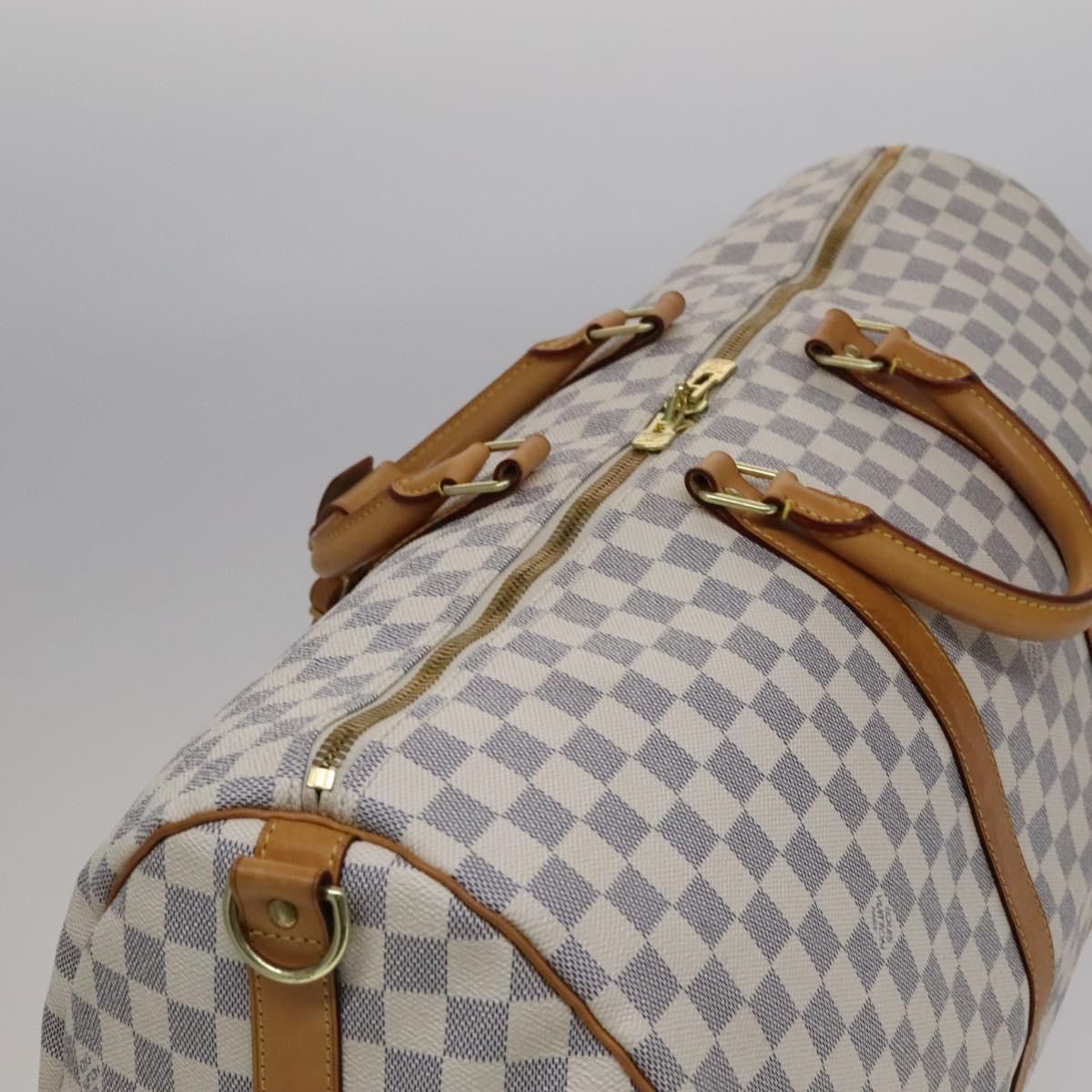 Keepall Bandoulire 55 Damier Azur Travel