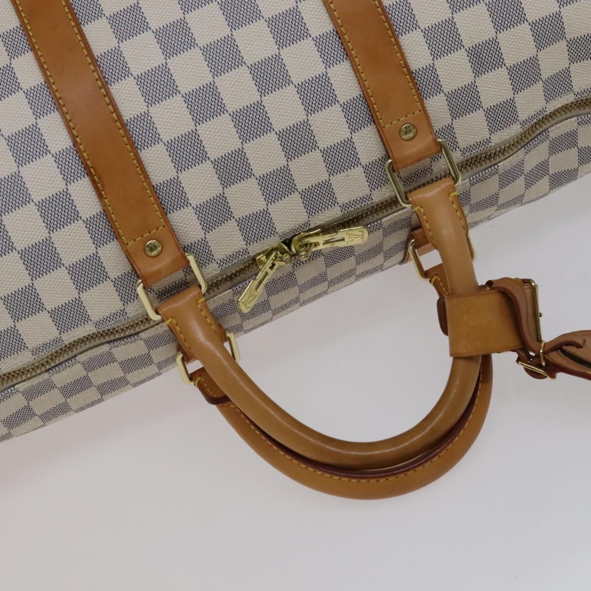Keepall Bandoulire 55 Damier Azur Travel