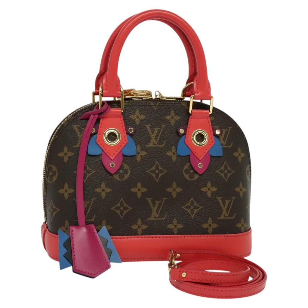 Elegant Canvas Shoulder Bag with Excellent Condition and Slight Metal Scratches