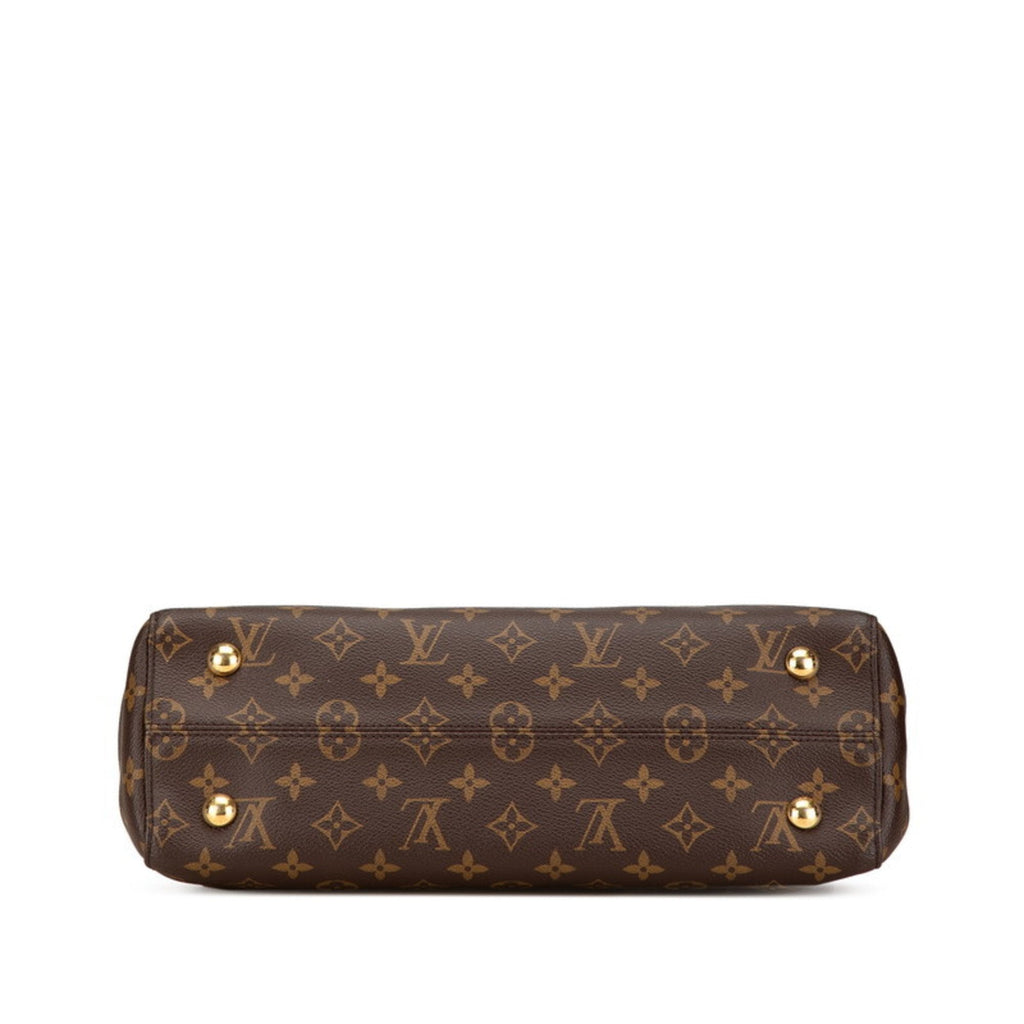 Canvas Shoulder Bag with Clochette and Padlock