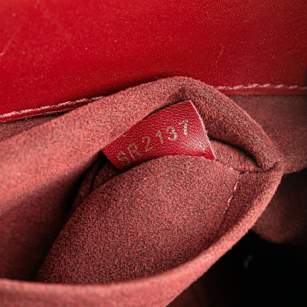 Canvas Shoulder Bag with Clochette and Padlock