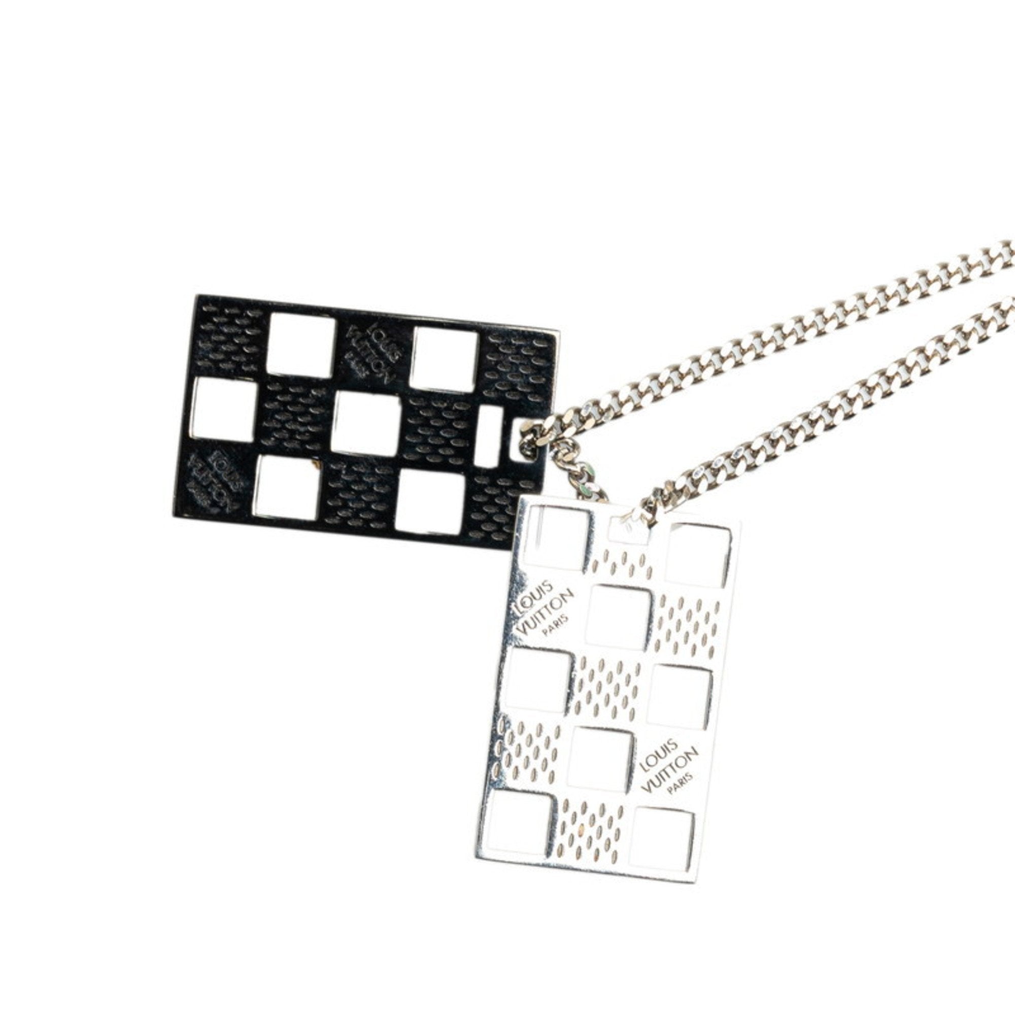 Luxury Metal Keychain with Subtle Scratches and Patina