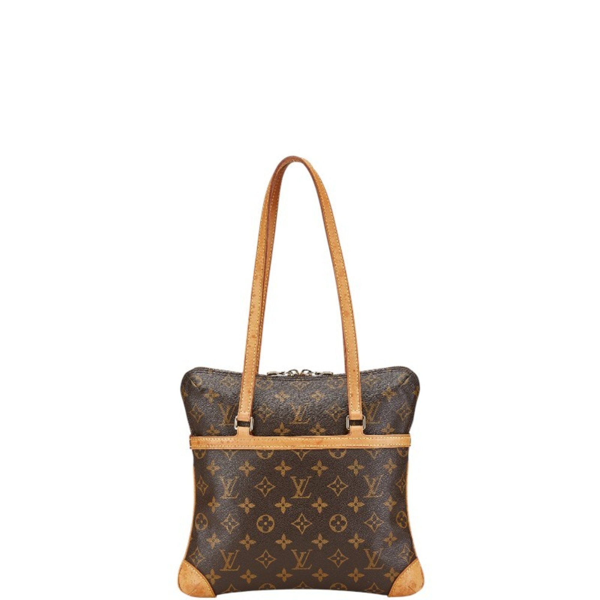 Coussin Canvas Bag with Slight Staining and Sun Damage