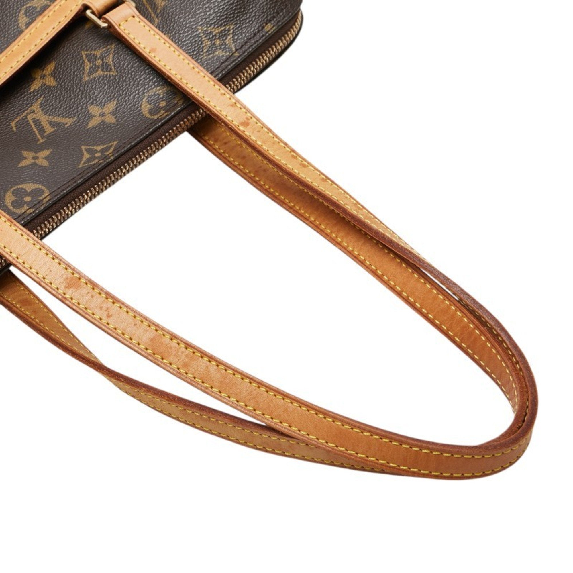 Coussin Canvas Bag with Slight Staining and Sun Damage