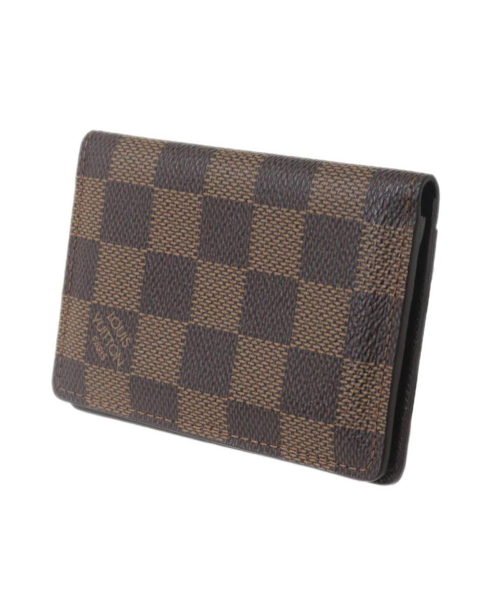 Luxury Canvas Pocket Organizer with Minor Wear