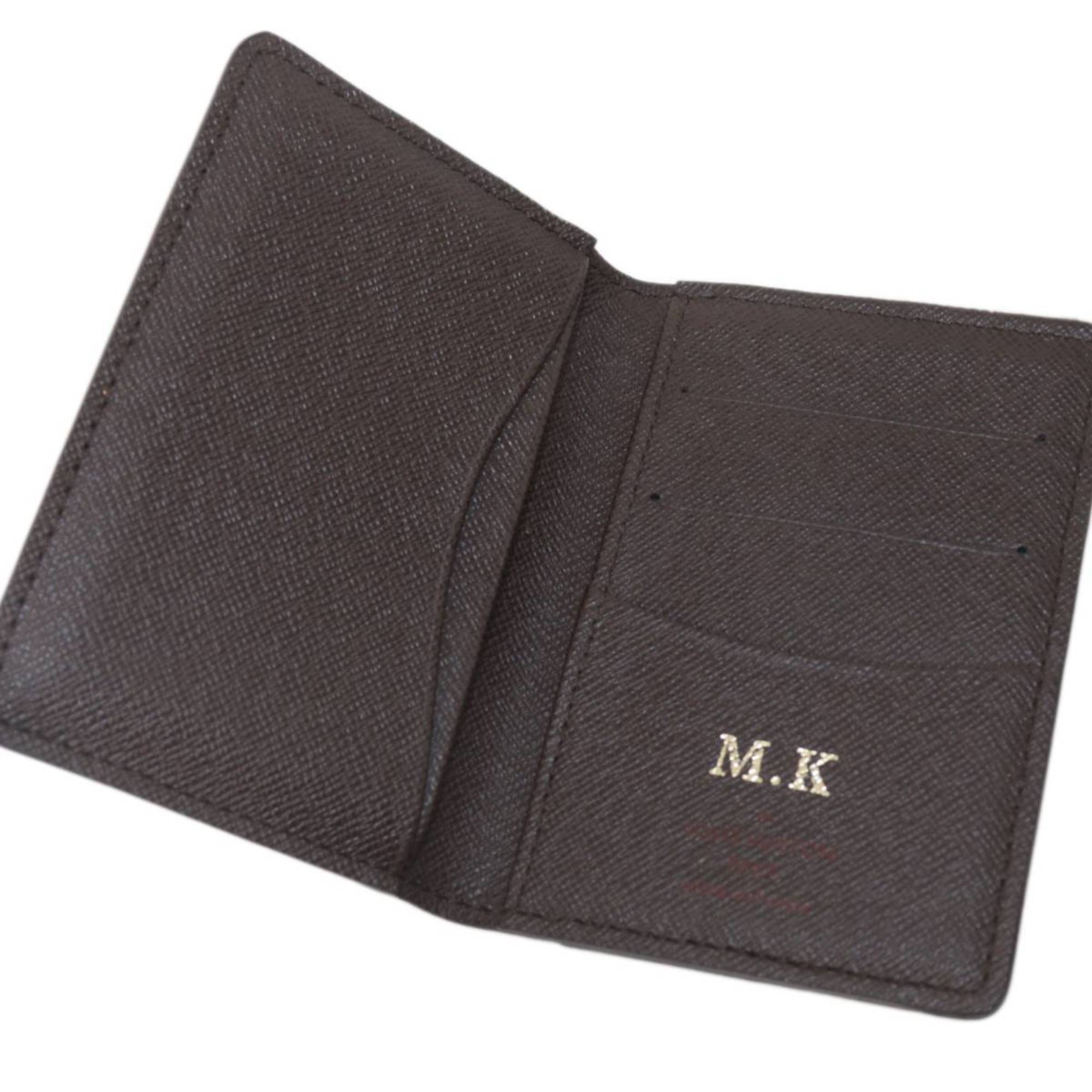 Luxury Canvas Pocket Organizer with Minor Wear