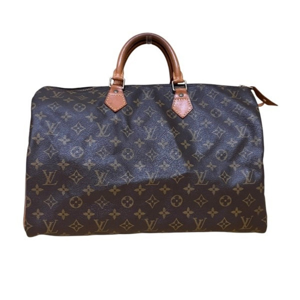 Classic Canvas Speedy Bag with Key and Padlock