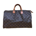 Classic Canvas Speedy Bag with Key and Padlock