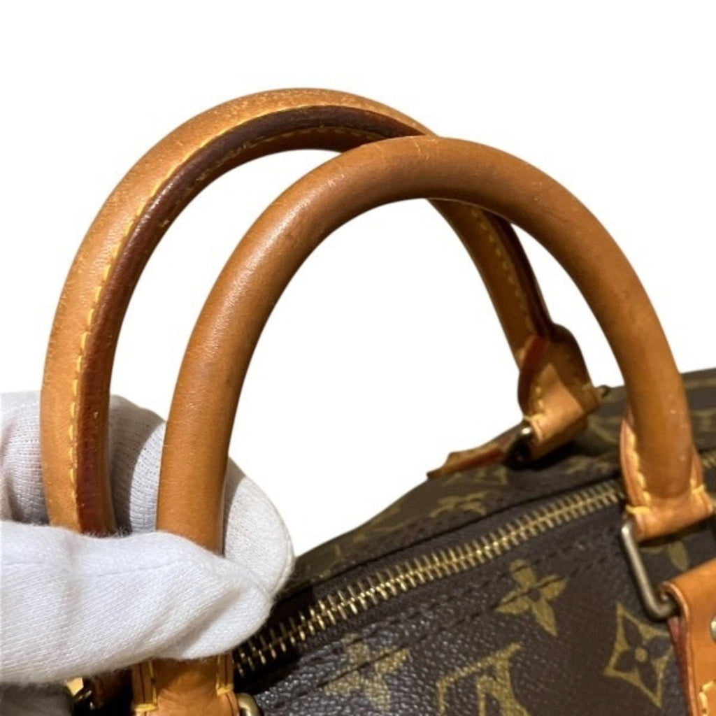 Classic Canvas Speedy Bag with Key and Padlock