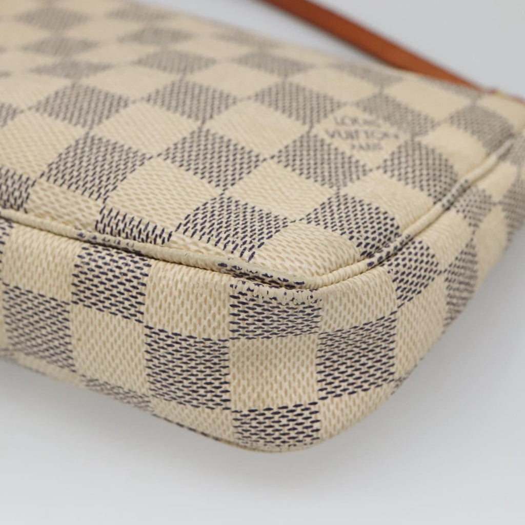 Canvas Pochette Accessoire with Adjustable Strap