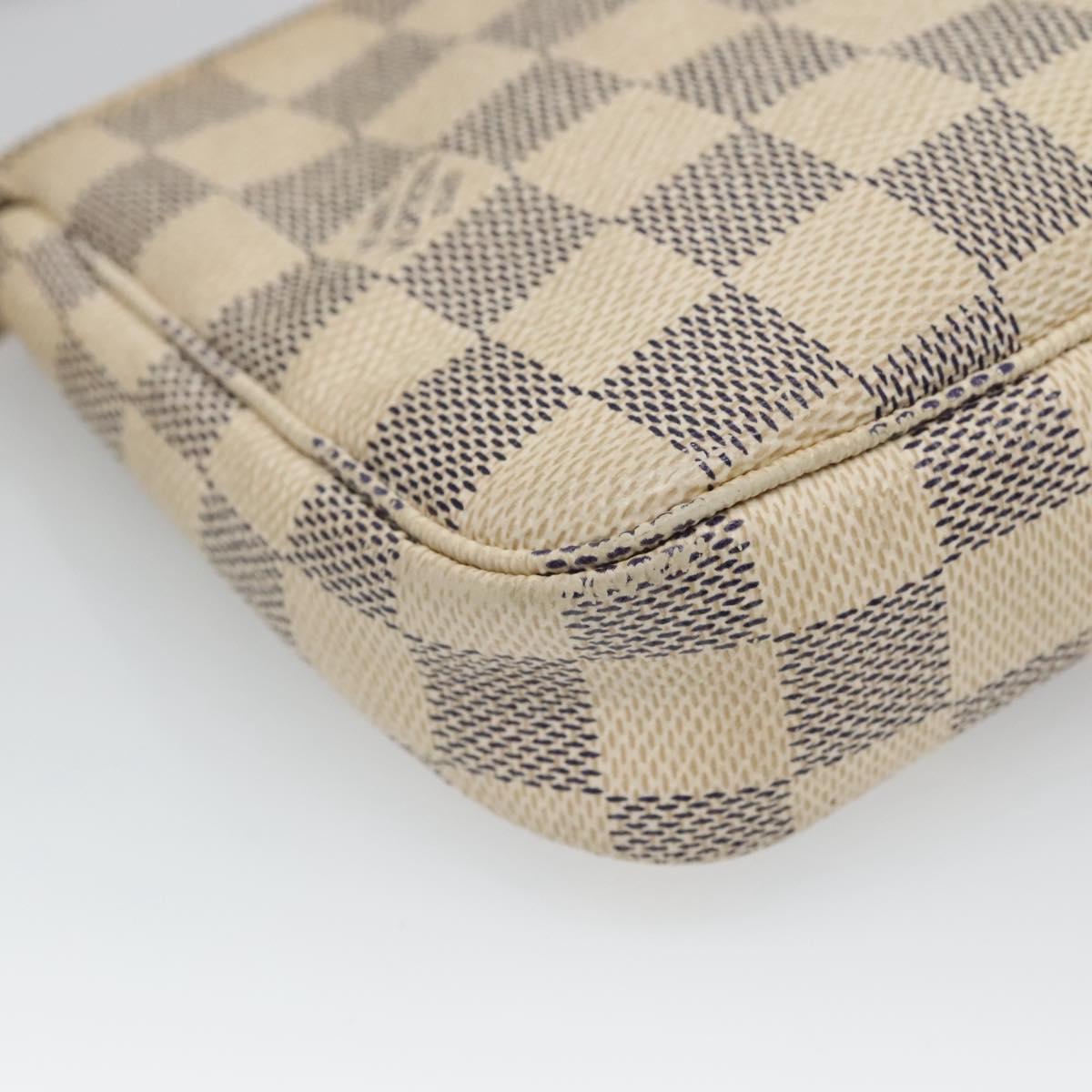 Canvas Pochette Accessoire with Adjustable Strap