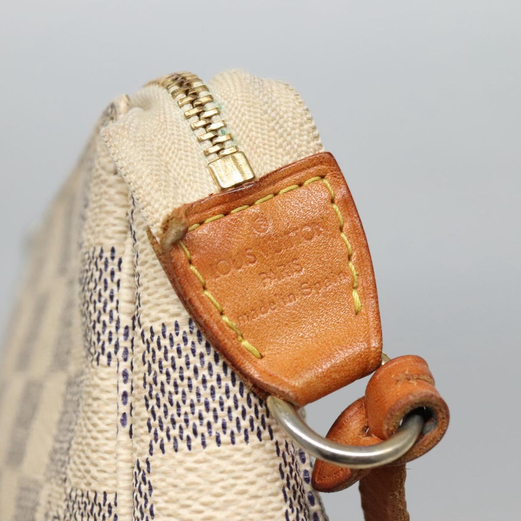 Canvas Pochette Accessoire with Adjustable Strap