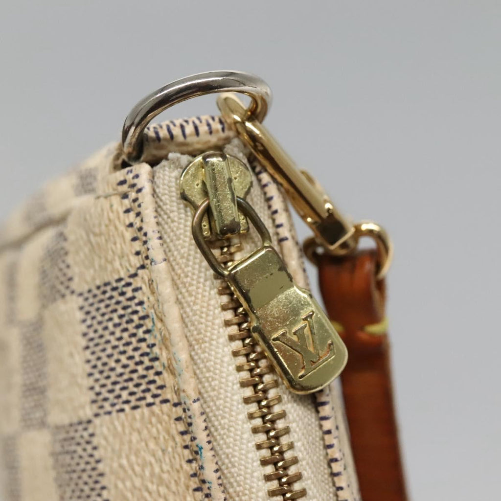 Canvas Pochette Accessoire with Adjustable Strap