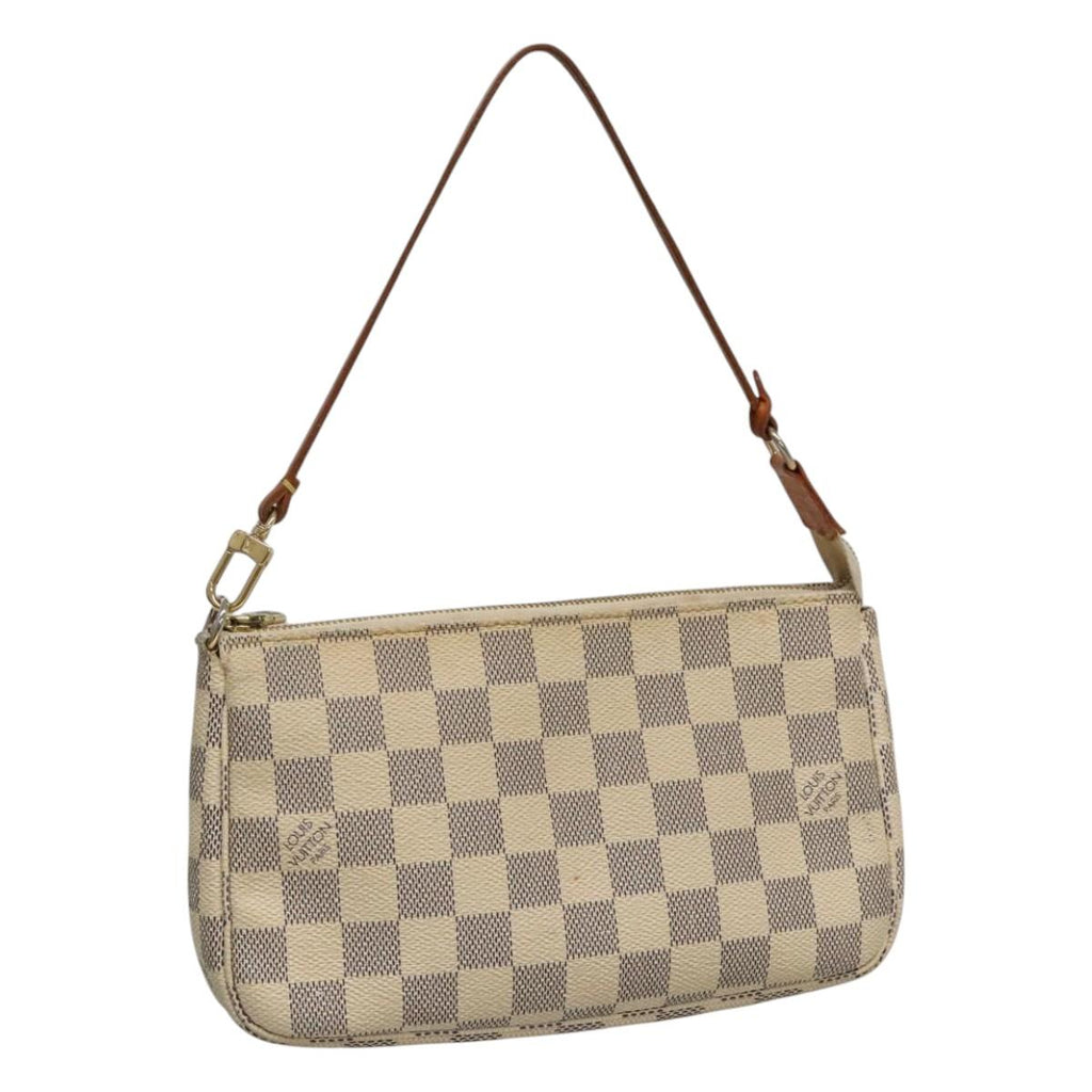 Canvas Pochette Accessoire with Adjustable Strap