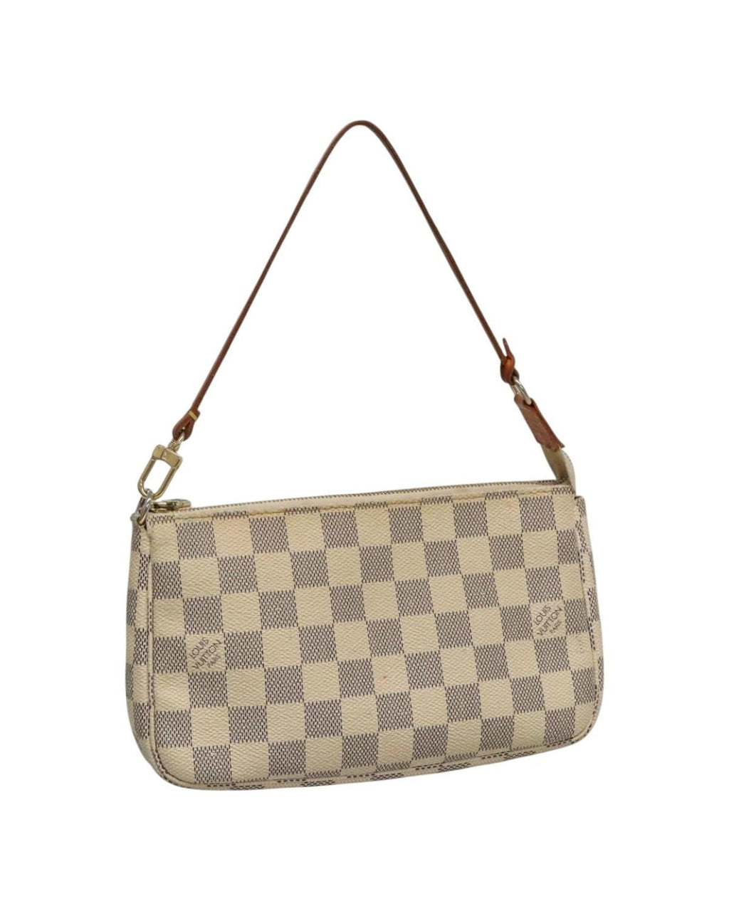 Canvas Pochette Accessoire with Adjustable Strap