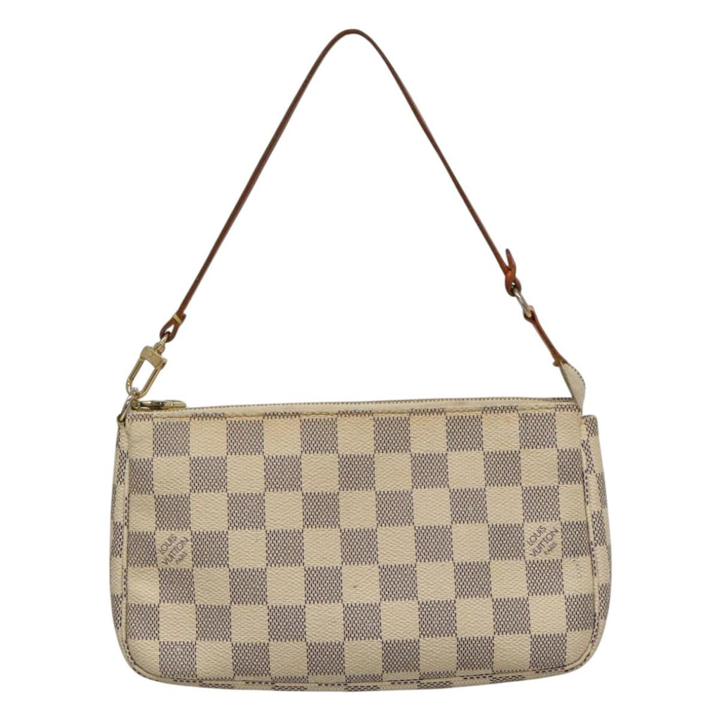 Canvas Pochette Accessoire with Adjustable Strap