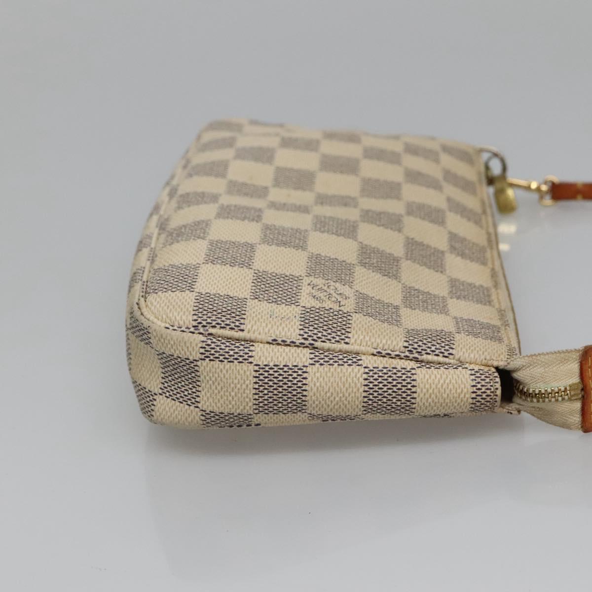 Canvas Pochette Accessoire with Adjustable Strap
