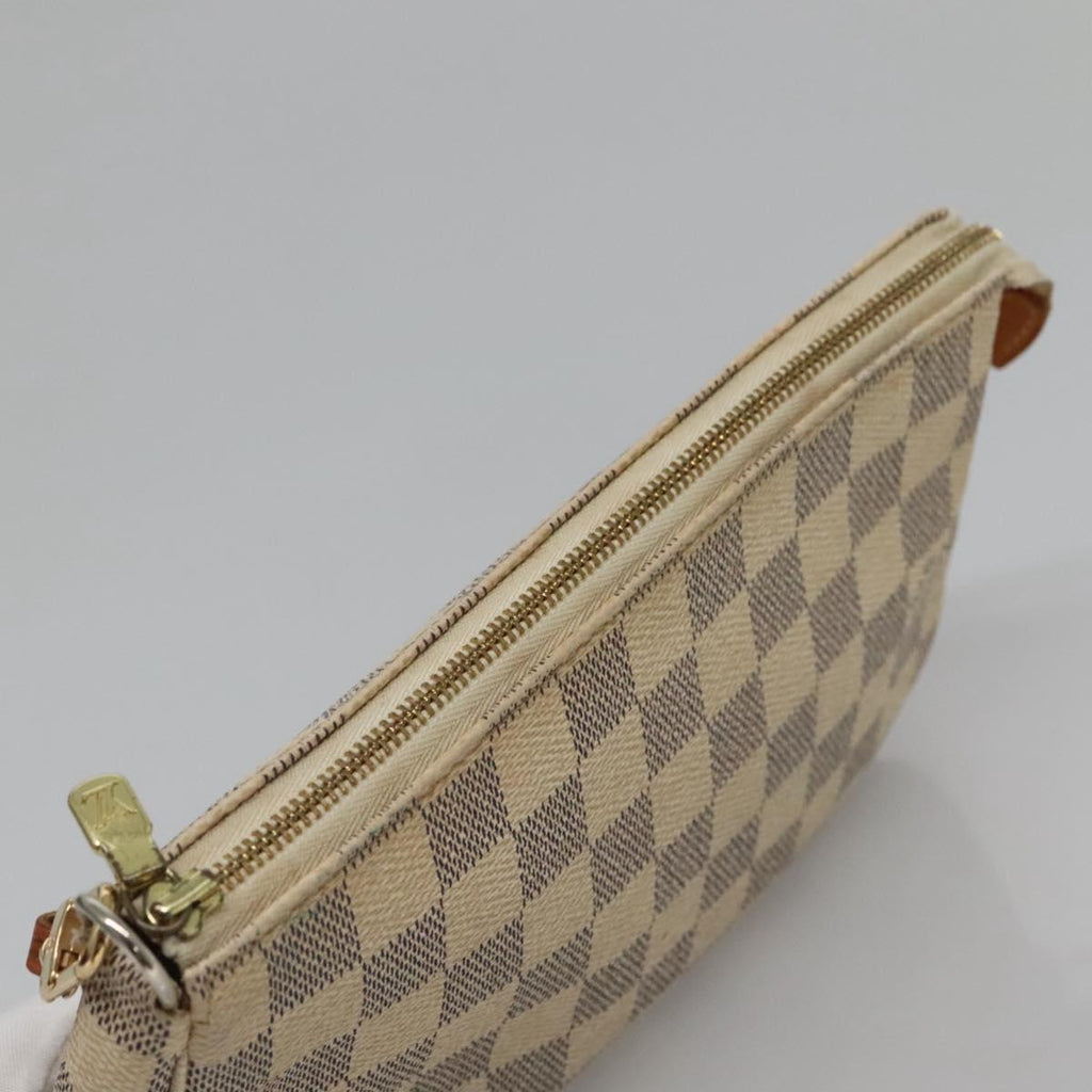 Canvas Pochette Accessoire with Adjustable Strap