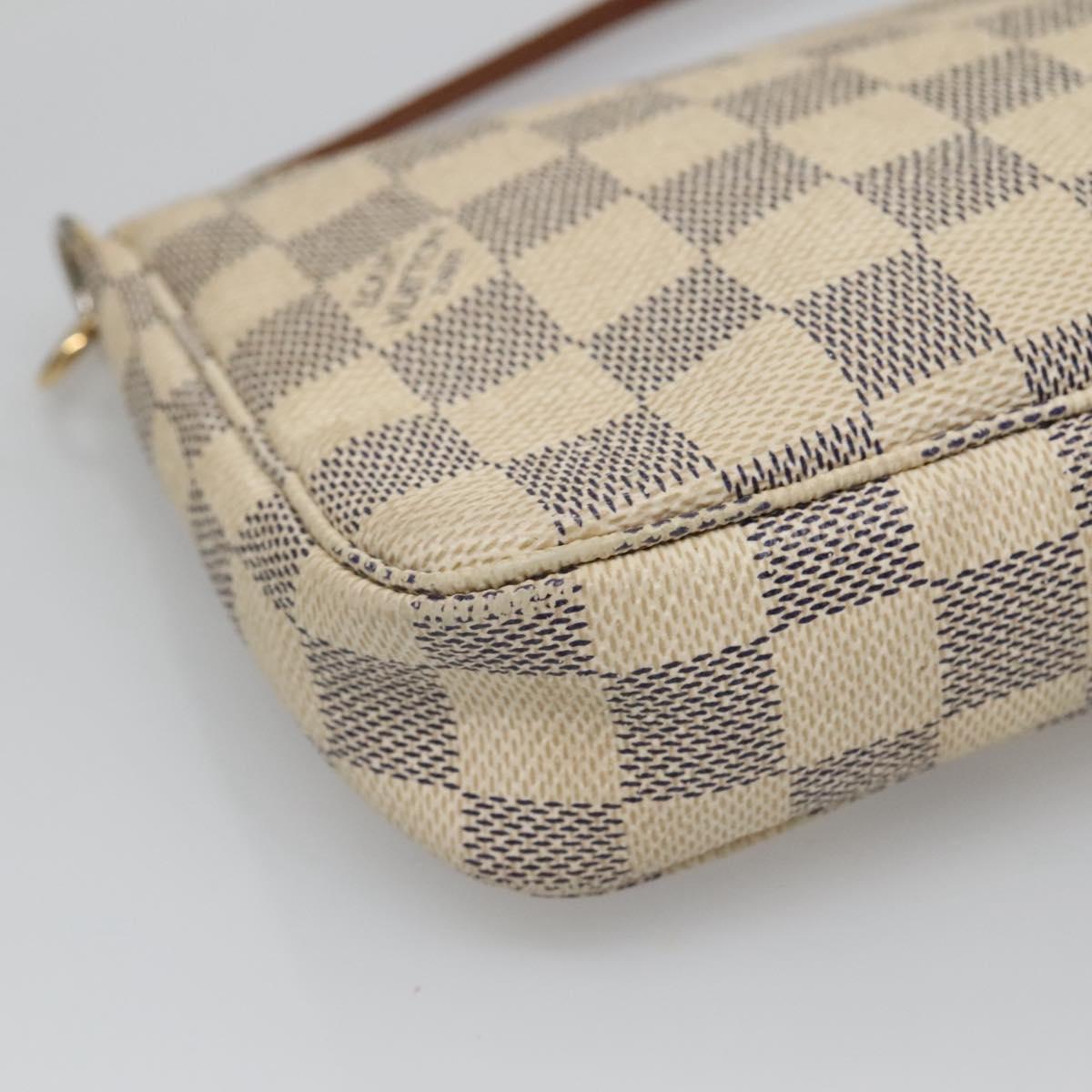 Canvas Pochette Accessoire with Adjustable Strap