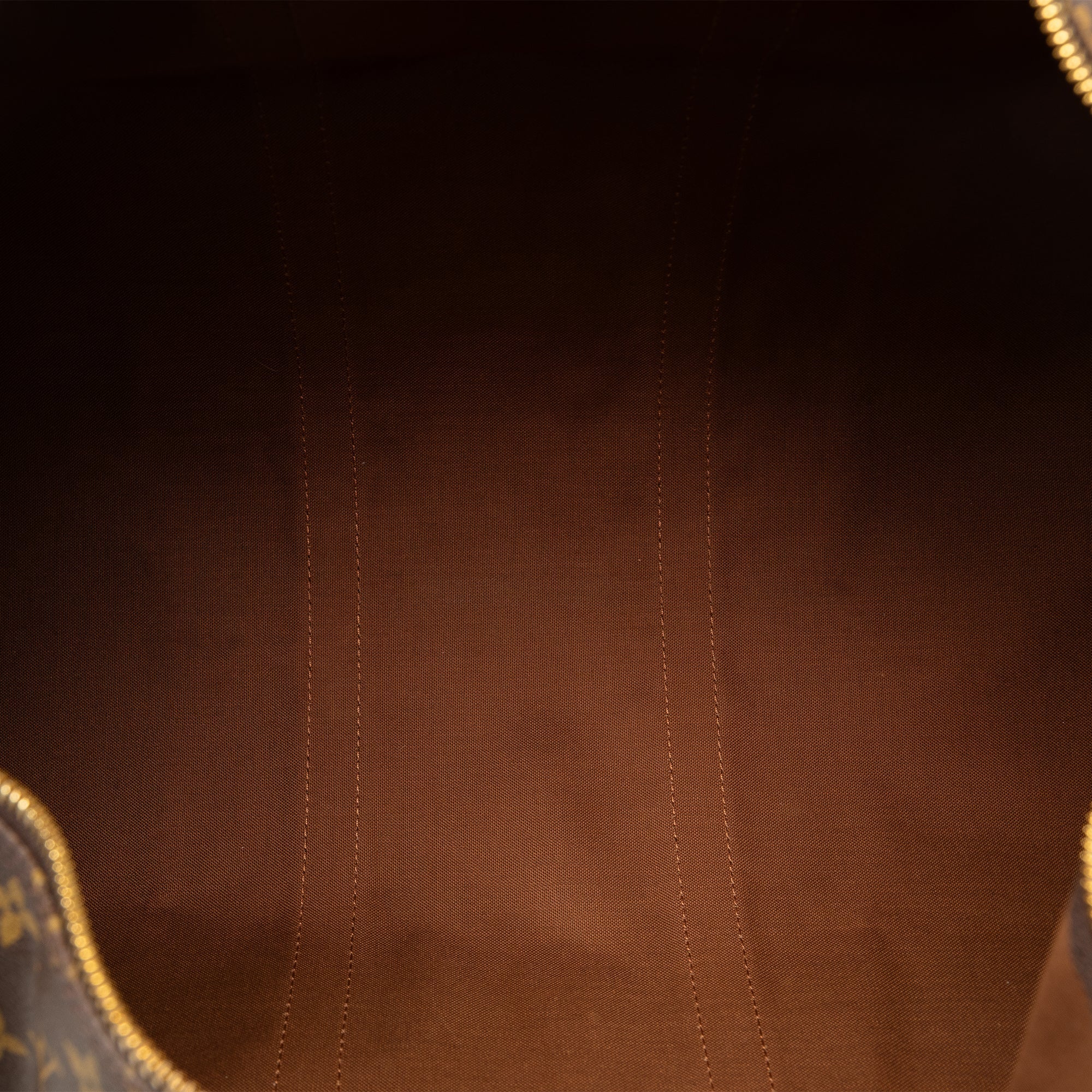 Brown Louis Vuitton Monogram Keepall 50 Travel Bag