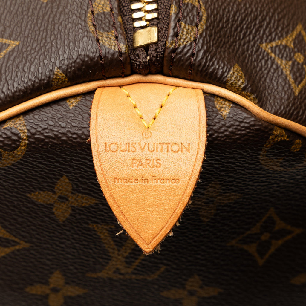 Brown Louis Vuitton Monogram Keepall 50 Travel Bag