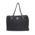 Chanel Felt Chain Shoulder Bag