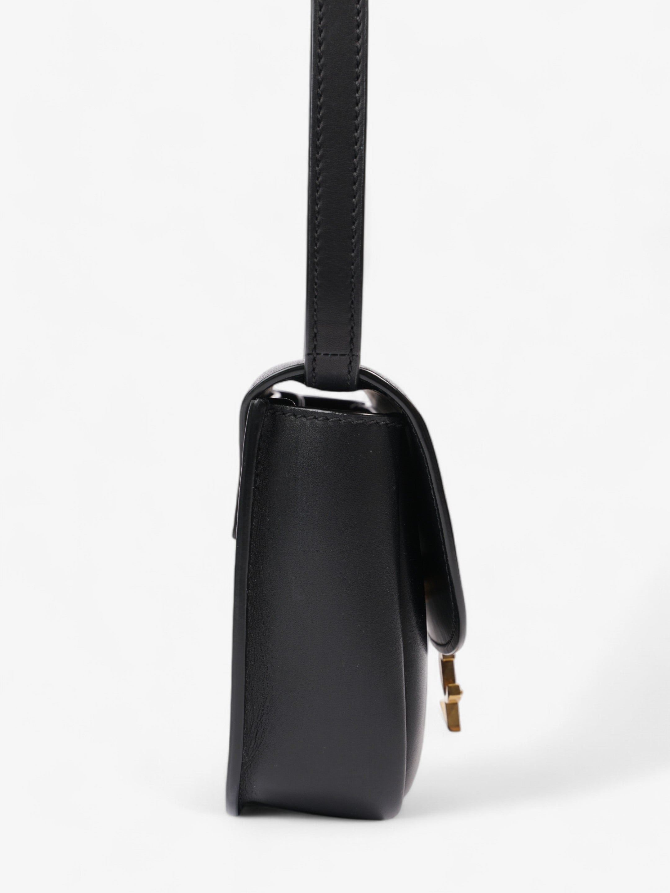 Saint Laurent Kaia Black Calfskin Leather Small