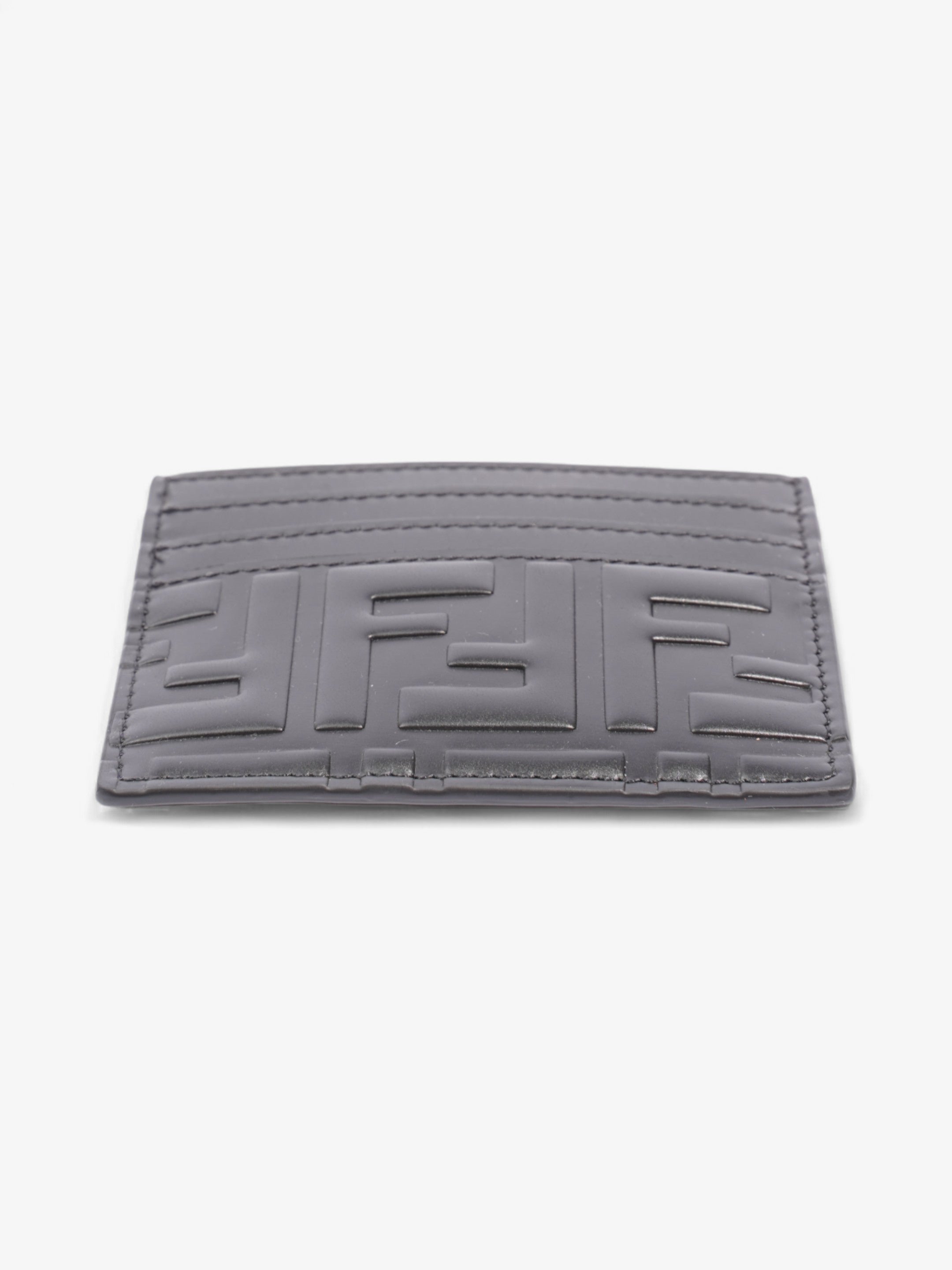 Fendi FF Cardholder Black Leather