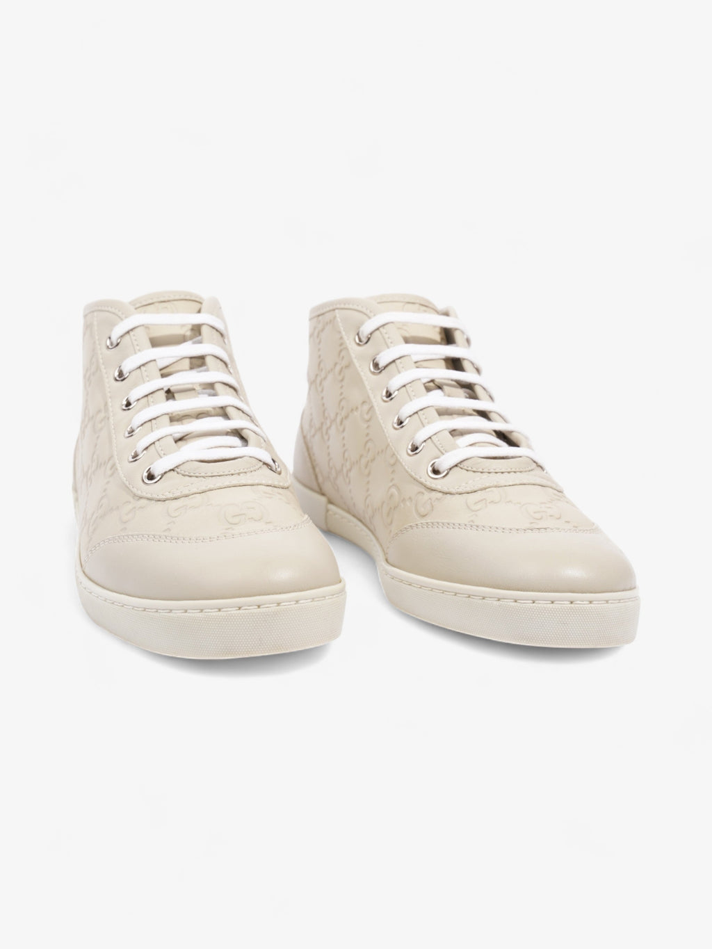 Gucci Guccissma High-tops Beige Leather EU 36 UK 3