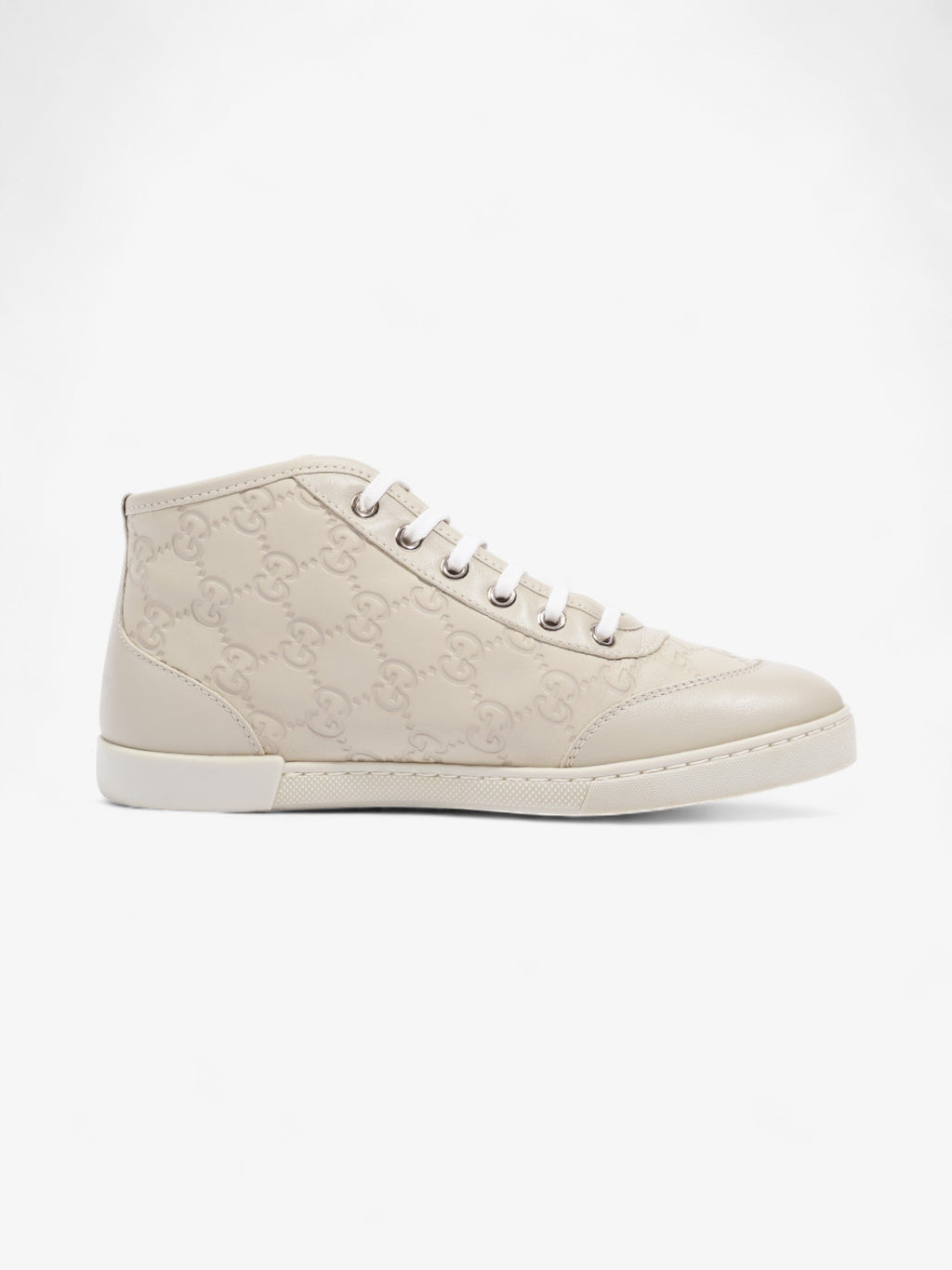 Gucci Guccissma High-tops Beige Leather EU 36 UK 3